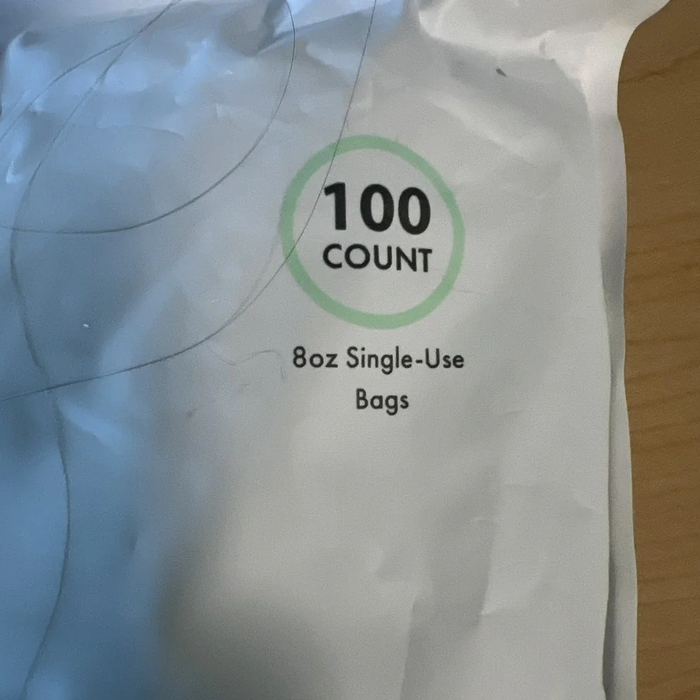 Motif Medical Breast Milk Storage 8oz Bags 100 Count BPA-Free AAC0008-06